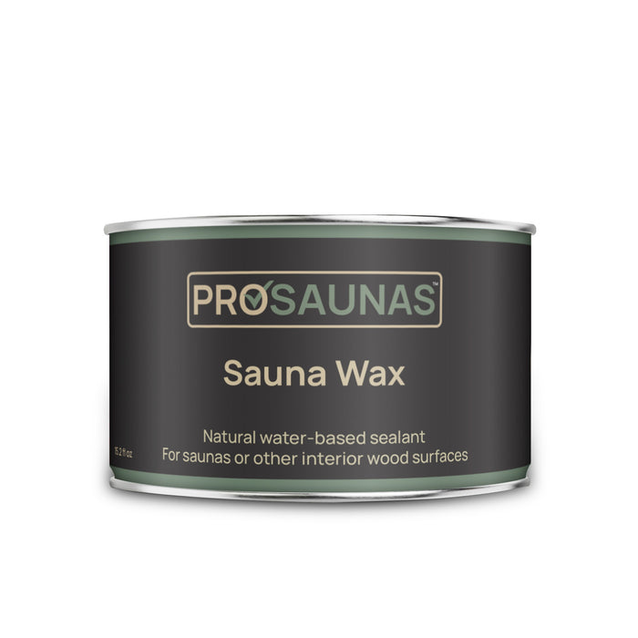 PROSAUNAS Sauna Wax Sauna Wood Wax, 15.2 fl. oz. (450ml)