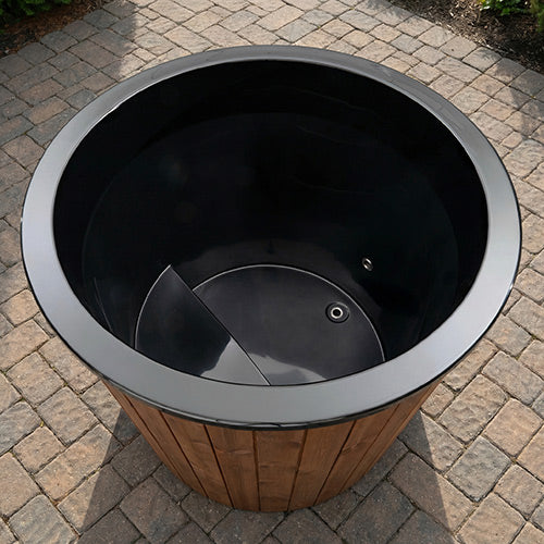 SaunaLife Model S1N Soak Series Home Cold/Hot Immersion Tub, Natural - image 3