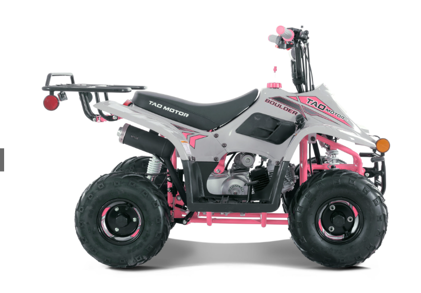 Tao Motor Boulder B1 Youth ATV - 107cc 4-Stroke, Automatic Transmission, Electric Start, Rear Rack, Front & Rear Brakes