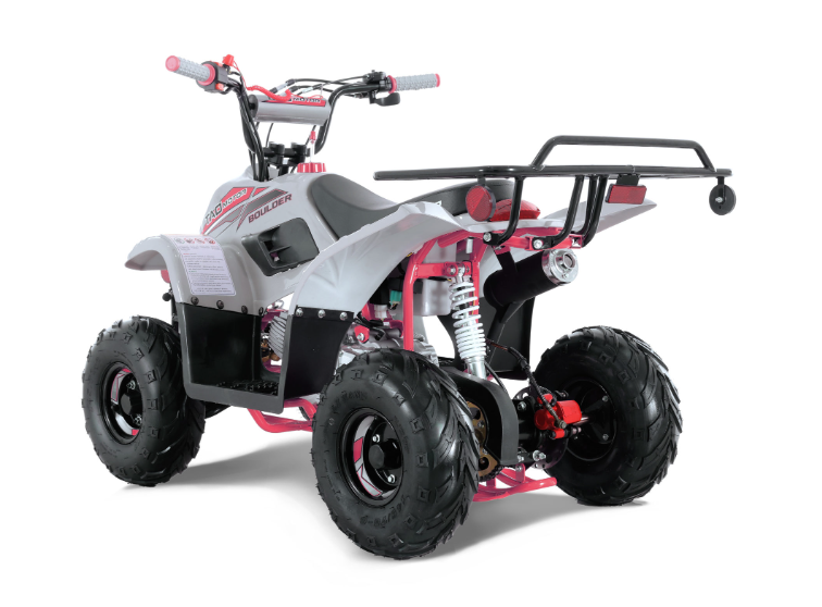 Tao Motor Boulder B1 Youth ATV - 107cc 4-Stroke, Automatic Transmission, Electric Start, Rear Rack, Front & Rear Brakes
