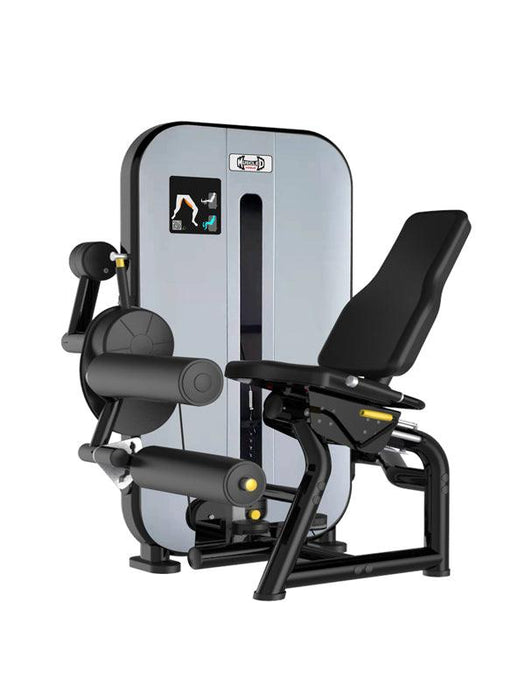 Muscle D Fitness Vogue Seated Leg Curl - Adjustable Seat - Pin Selectorized - Hamstring Workout