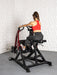 Muscle D Fitness Pro Strength Seated Row - Commercial Grade - Plate Loaded - Iso-Lateral Training — front view