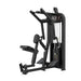 Muscle D Fitness Excel Seated Row - Selectorized Back Row - Gas Shock Assisted Adjustments — front view
