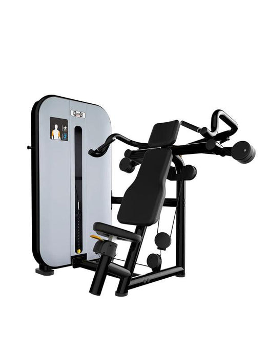 Vogue Shoulder Press - Muscle D Fitness - Adjustable Seat - Pin Selectorized - Delt Workout
