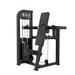 Muscle D Fitness Excel Shoulder Press - Selectorized Military Press - Gas Shock Assisted Seat Adjustment — front view