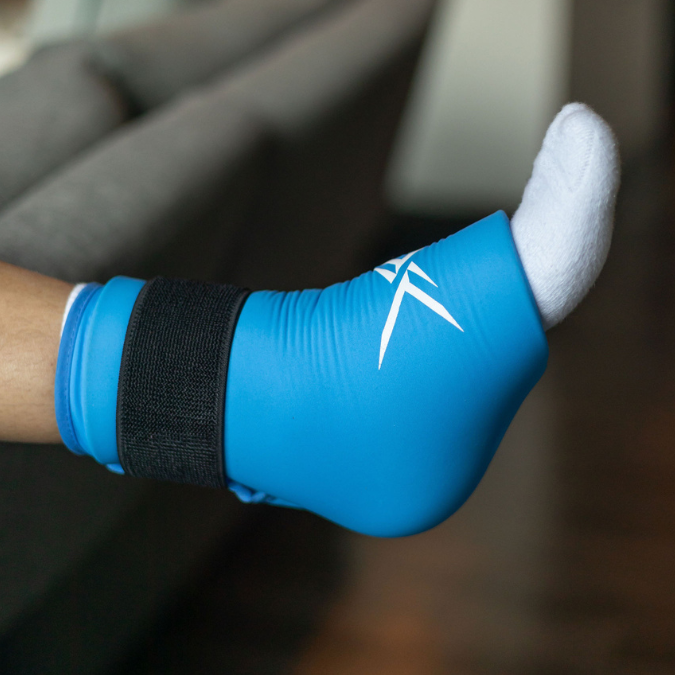 Icebound Essentials Frost Fit Ankle Ice Sleeve — full unit view