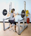 Muscle D Fitness Commercial Squat Rack - Muscle D Fitness - Weight Storage - Black / Silver — grip and contact surface