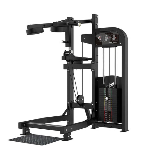 Muscle D Fitness Excel Standing Calf - Selectorized Foot Extension — front view