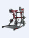 Muscle D Fitness Pro Strength Single Arm Row - Standing - Premium - Adjustable - Plate Loaded - Back Workout — front view