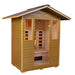 SunRay Grandby 3-Person Outdoor Far Infrared Sauna HL300D3 Grandby — heater and controls