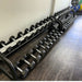Muscle D Fitness Sweet 2-Tier Dumbbell Rack — grip and contact surface