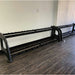 Muscle D Fitness Sweet 2-Tier Dumbbell Rack — adjustment mechanism