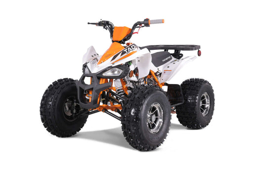 Tao Motor Cheetah Platinum TAOMotors_CHEETAH_Platinum_driverside3Q_white_orange
