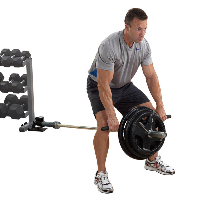 body solid t bar row platform tbr10 view 4