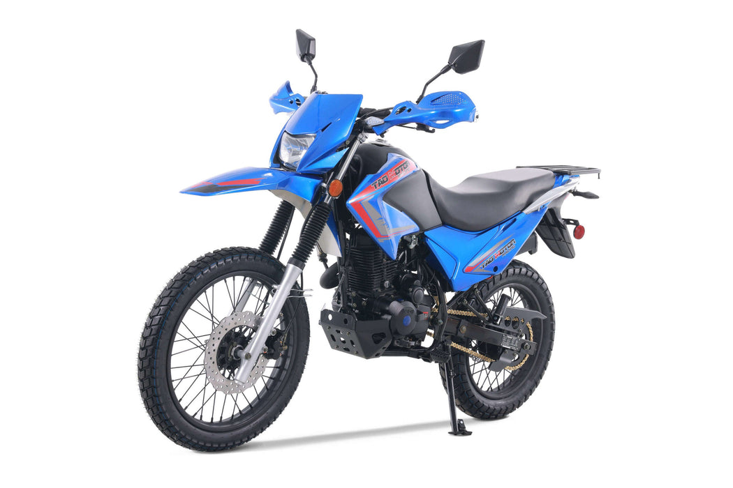 Tao Motor Dual Sport TBR7D, 250 5 speed manual, Electric Start, USB Charger