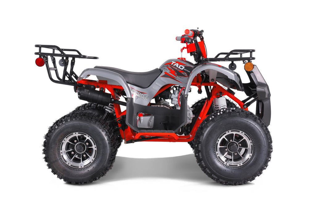 Tao Motor T Force Platinum DLX Chrome Rims, Adjustable Shocks, High Performance Ignition, Ignition Kill, Larger Frame, Speed Limiter, Automatic Transmission. Off road only. CA Legal