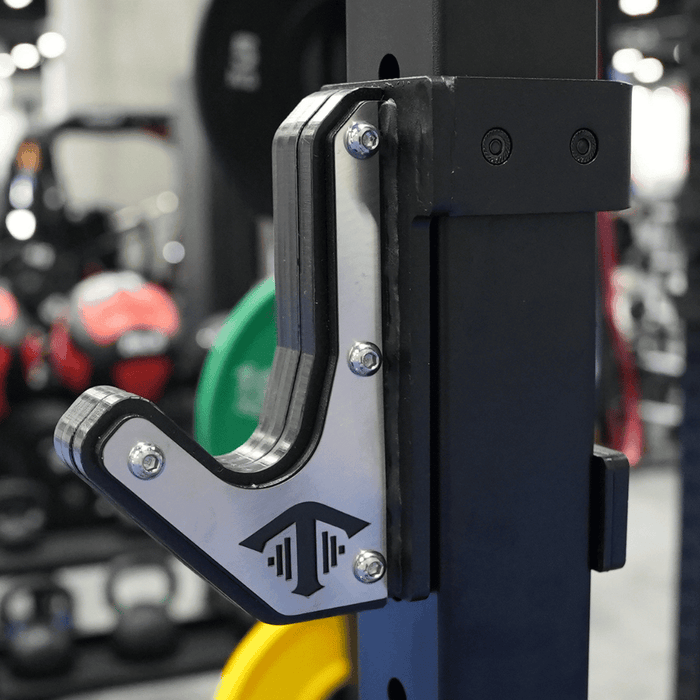TGrip commercial 14' functional training rig 3x3 steel J-hook