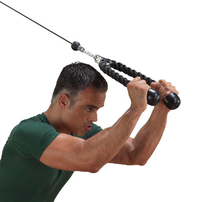 body solid triceps rope tr20 view 2