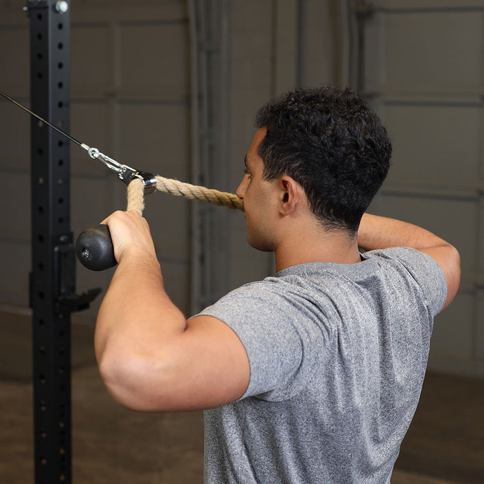 Body Solid Natural Fiber Triceps Rope TR30 detail view