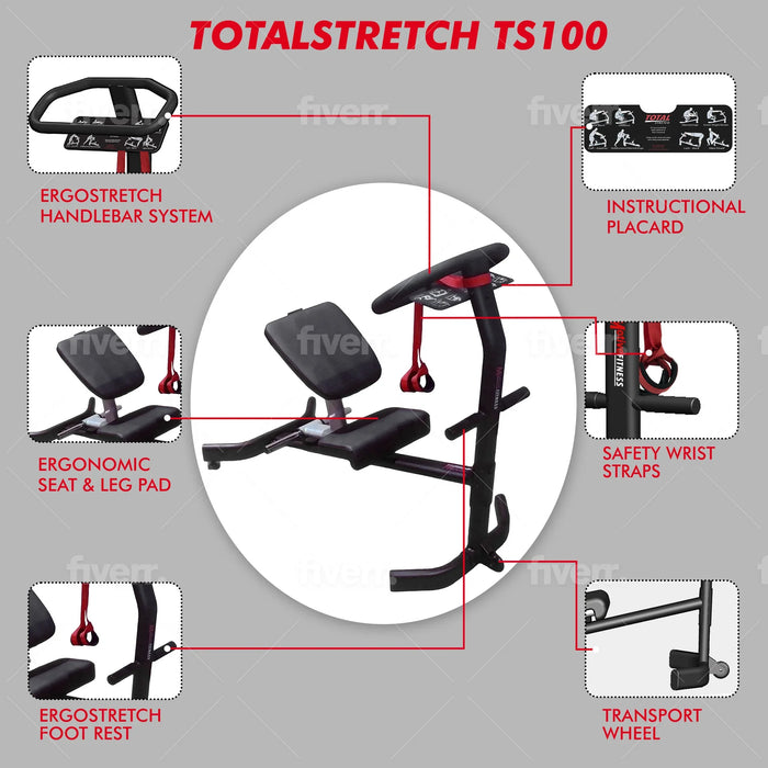 Motive Fitness Total Stretch Ts100 Exercise Equipment