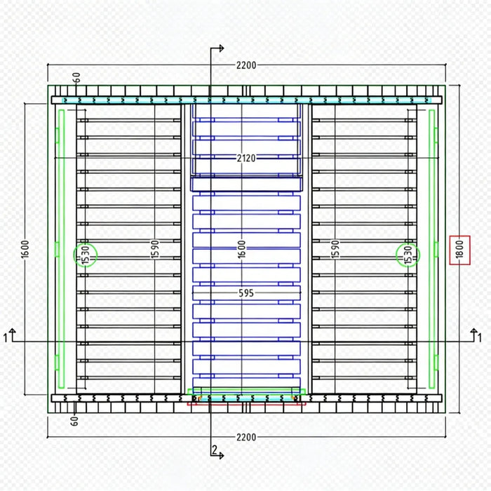 Finnish Sauna Builders Tampere Finnish Barrel Sauna with WiFi Heater - Finnish Sauna Builders — additional view 19