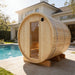 Finnish Sauna Builders Tampere Barrel Sauna - Traditional with WiFi Heater