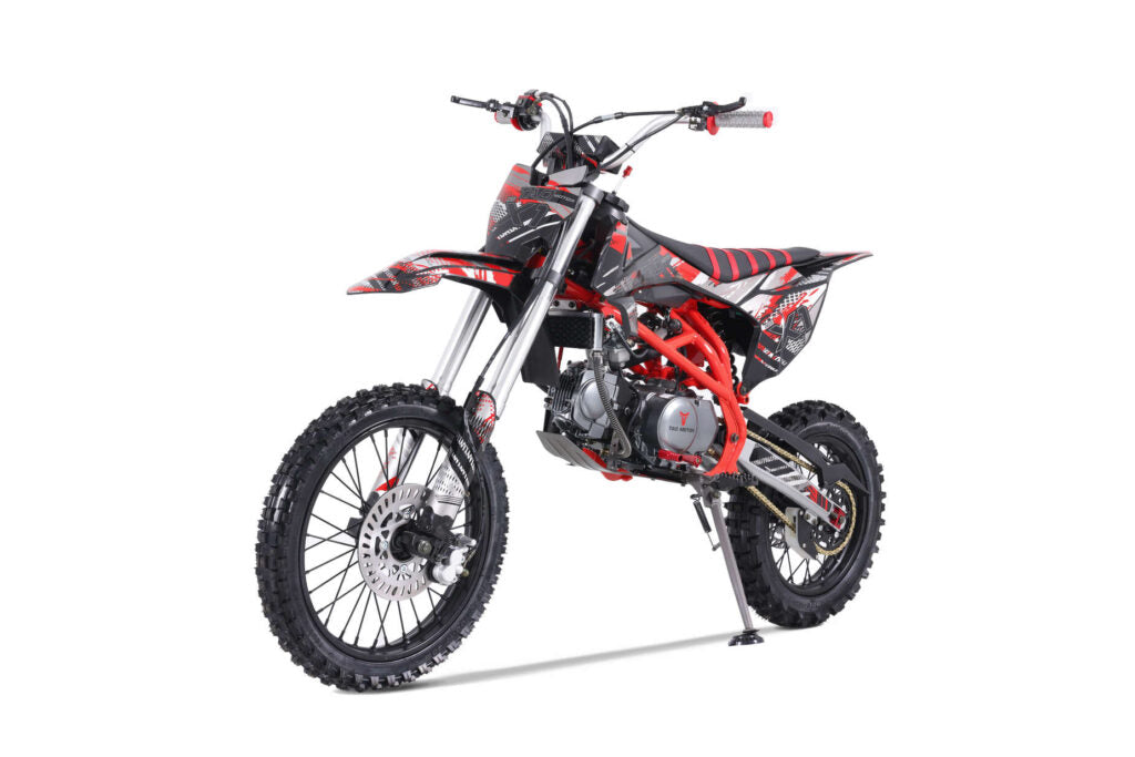 Tao Motor DBX1, 140cc Twin Spar, Front and rear disk brakes, 4 speed manual trans. CA Legal (2022 Model Pre-Tariff Price)