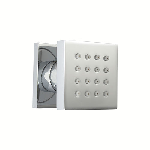ThermaSol Square Body Spray Wall Mount, Square