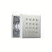 ThermaSol Square Body Spray Wall Mount, Square