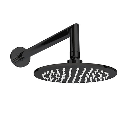 ThermaSol Round Rain Canopy Kit Rainhead w/Shower Arm, Round - image 2