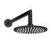 ThermaSol Round Rain Canopy Kit Rainhead w/Shower Arm, Round - image 2