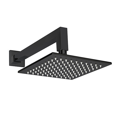 ThermaSol Square Rain Canopy Kit Rainhead w/Shower Arm, Square - image 2