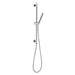 ThermaSol Round Hand Shower Kit Shower Rail w/Hose and Wand, Round