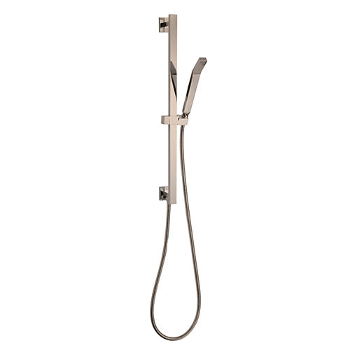 ThermaSol Square Hand Shower Kit Shower Rail w/Hose and Wand, Square - image 4