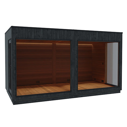 ThermaSol Nordic Misty Lounge XL 2-Entrance Outdoor XL Sauna Lounge