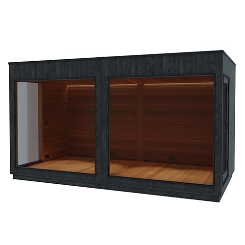 ThermaSol Nordic Misty Lounge XL 2-Entrance Outdoor XL Sauna Lounge - image 4