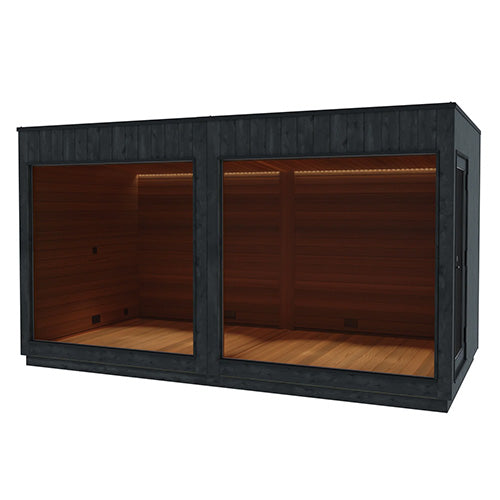 ThermaSol Nordic Misty Lounge XL 1-Entrance Outdoor XL Sauna Lounge - image 4
