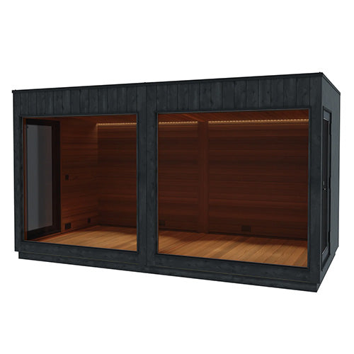 ThermaSol Nordic Misty Lounge XL 2-Entrance Outdoor XL Sauna Lounge - image 5