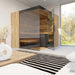 ThermaSol Aalto Sauna Cabin Indoor Sauna Kit, Semi-Panoramic Glass - image 2