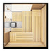 ThermaSol Aalto Sauna Cabin Indoor Sauna Kit, Semi-Panoramic Glass - image 3