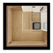 ThermaSol Astra Sauna Cabin Indoor Sauna Kit, Semi-Panoramic Glass - image 3