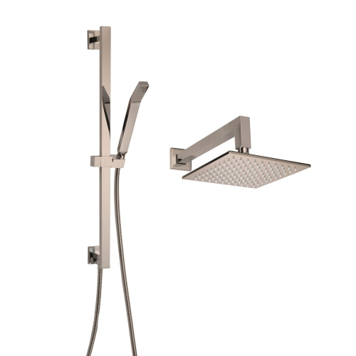 ThermaSol Square Essential Shower Package Shower Package w/ Rain - image 8