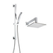 ThermaSol Square Essential Shower Package Shower Package w/ Rain
