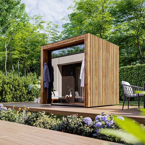 ThermaSol Fortis Sauna Cabin Fully Assembled Outdoor Sauna - image 2