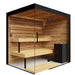 ThermaSol Lumaria Sauna Cabin Indoor Sauna Kit, Front/Side Glass