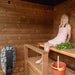 ThermaSol Nordic Dawn Sauna Cabin Fully Assembled Outdoor Sauna - image 4
