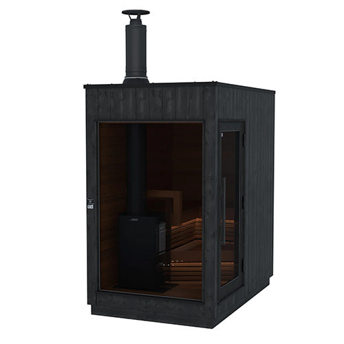 ThermaSol Nordic Misty Sauna Cabin Fully Assembled Outdoor Sauna - image 10