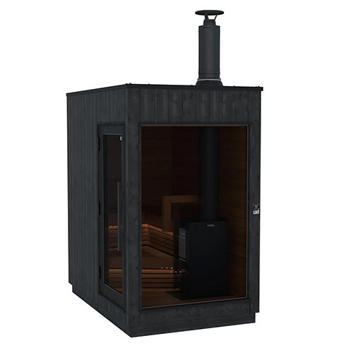 ThermaSol Nordic Misty Sauna Cabin Fully Assembled Outdoor Sauna - image 9