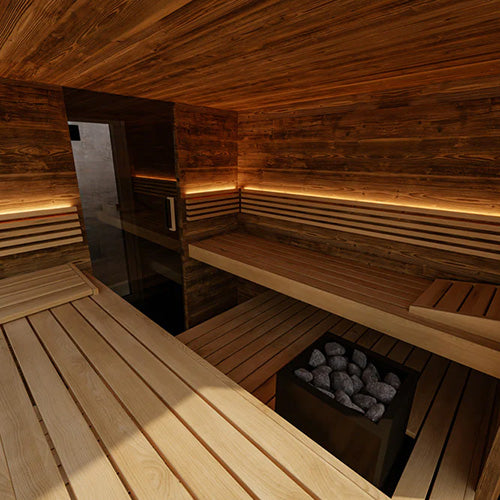 ThermaSol Ombra Sauna Cabin Fully Assembled Outdoor Sauna - image 5