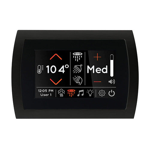 ThermaSol SignaTouch Digital Steam Shower Control, Touchscreen, 5 Inch - image 5